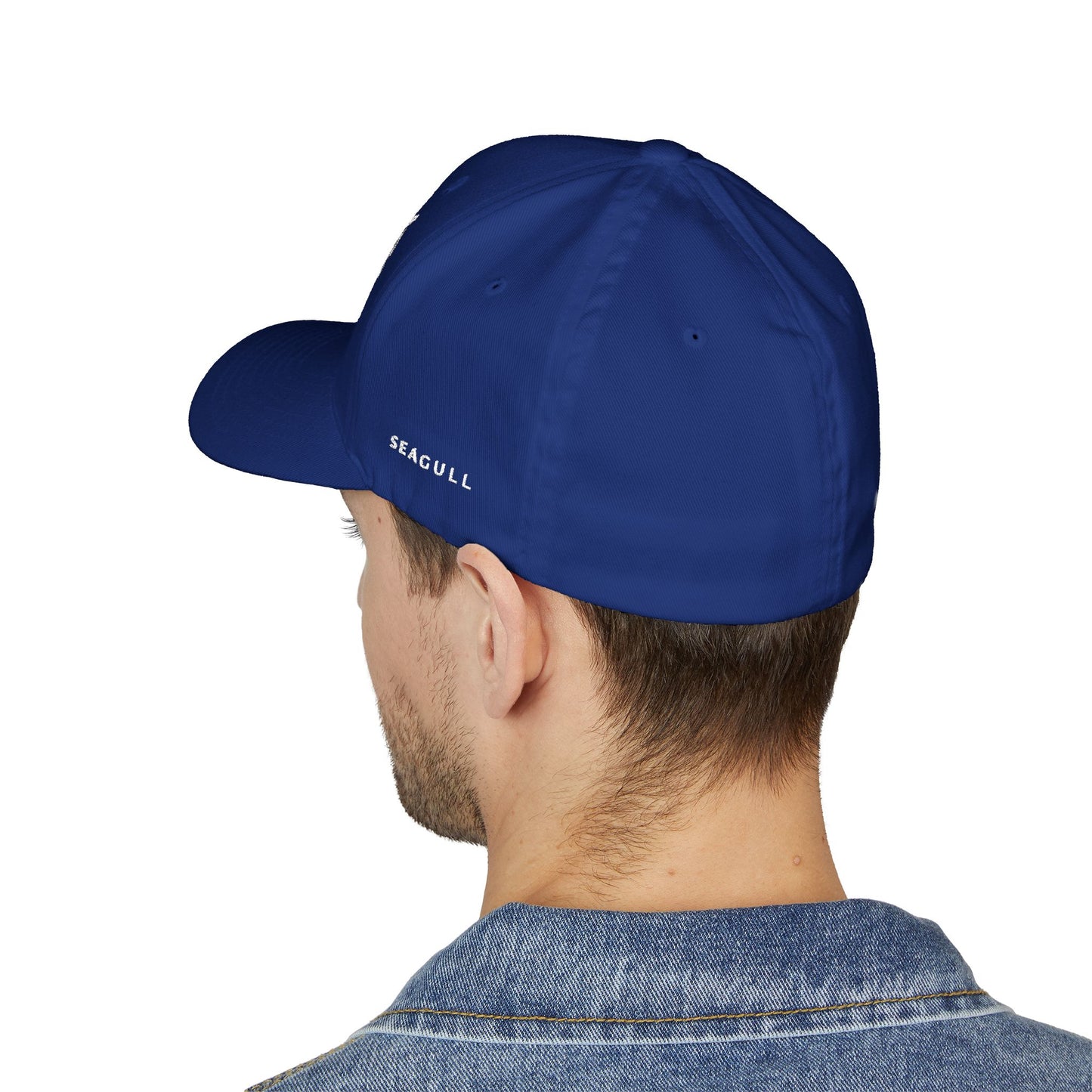 Embroidered Seagull Cap - Flex Fit
