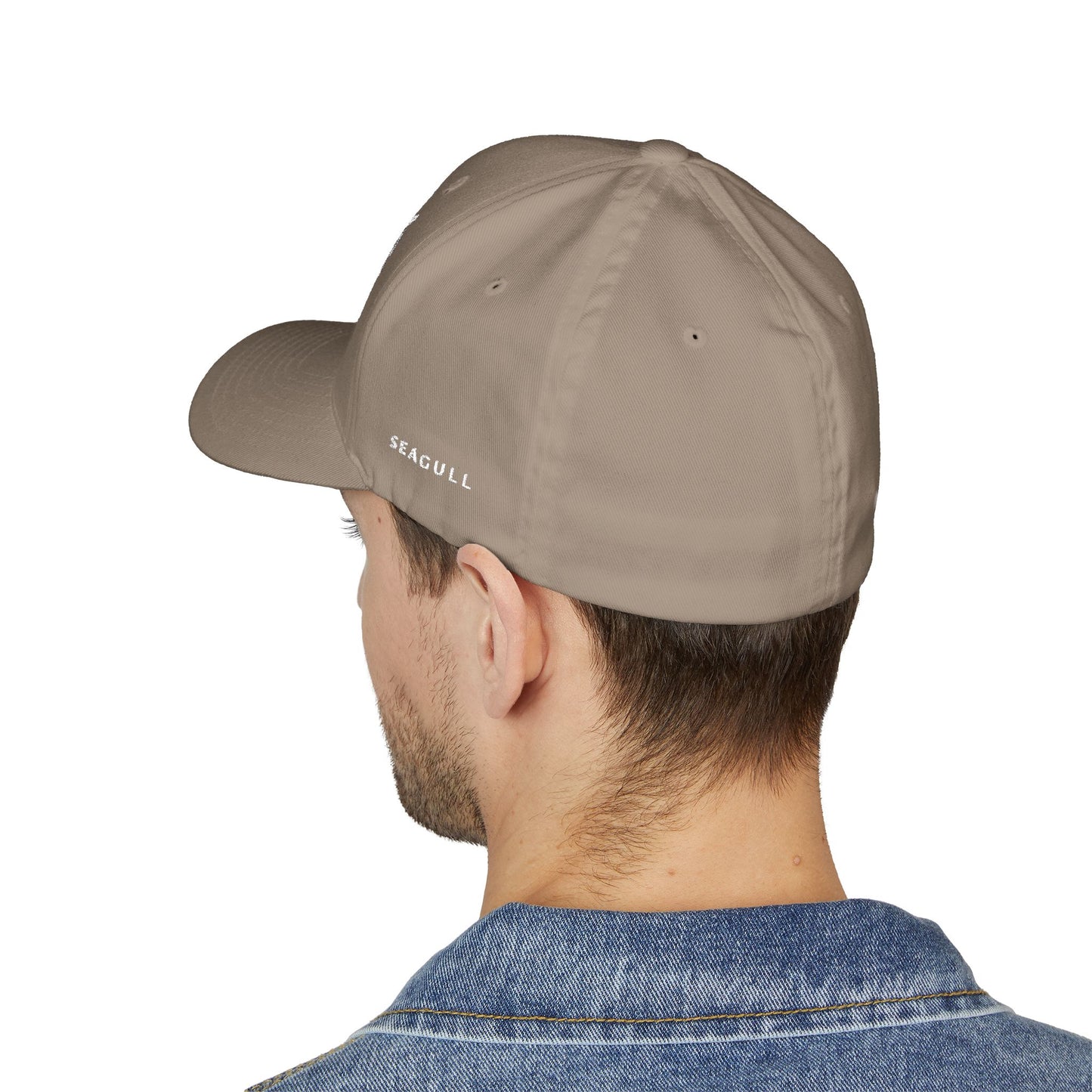 Embroidered Seagull Cap - Flex Fit