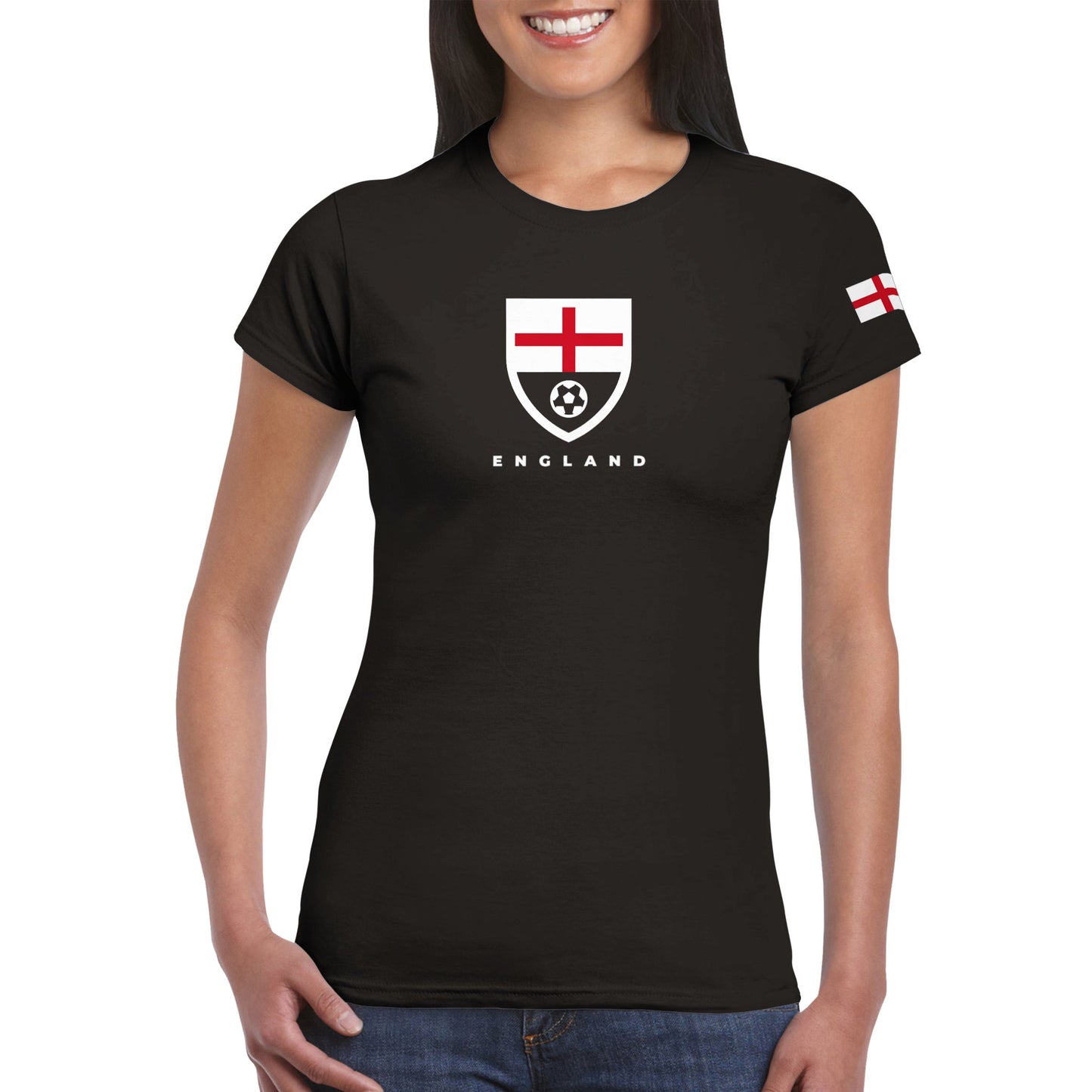 England Classic Womens Crewneck T-shirt