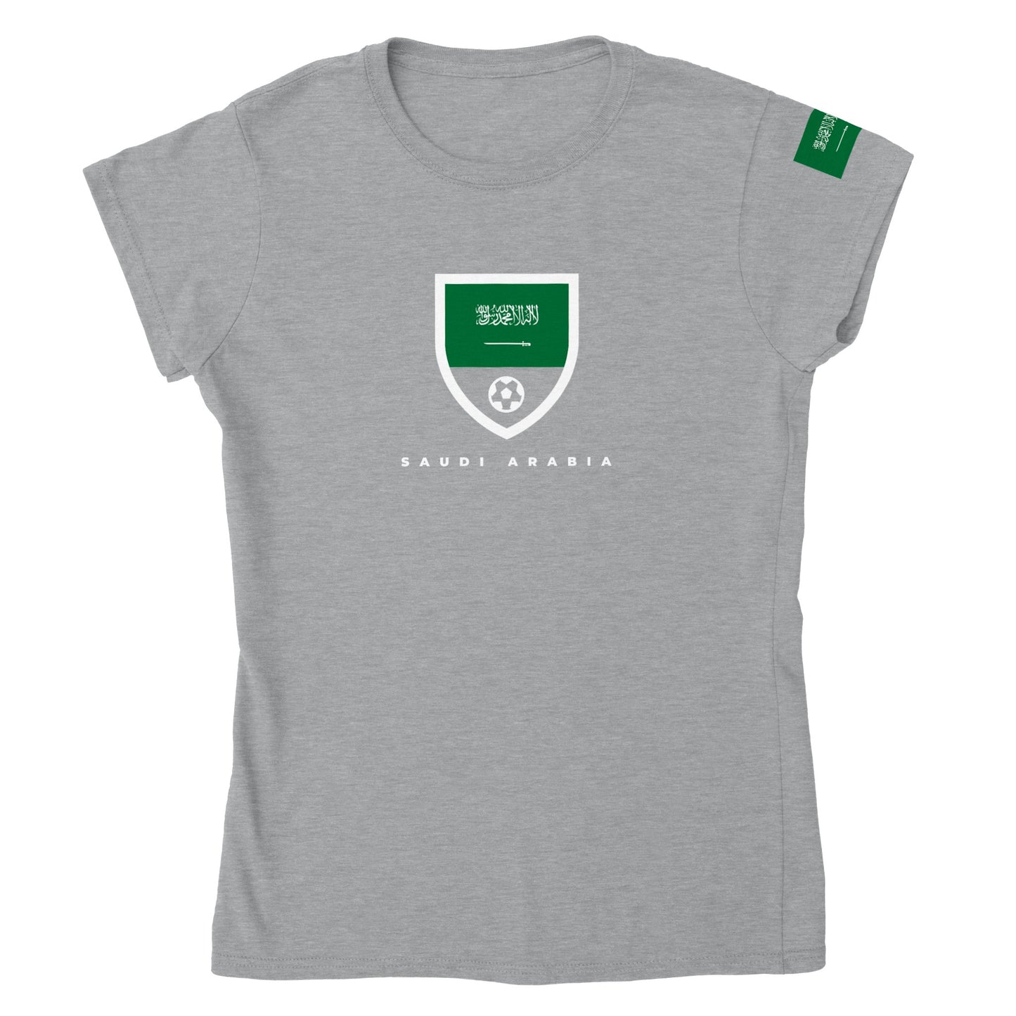 Saudi Arabia Classic Womens Crewneck T-shirt