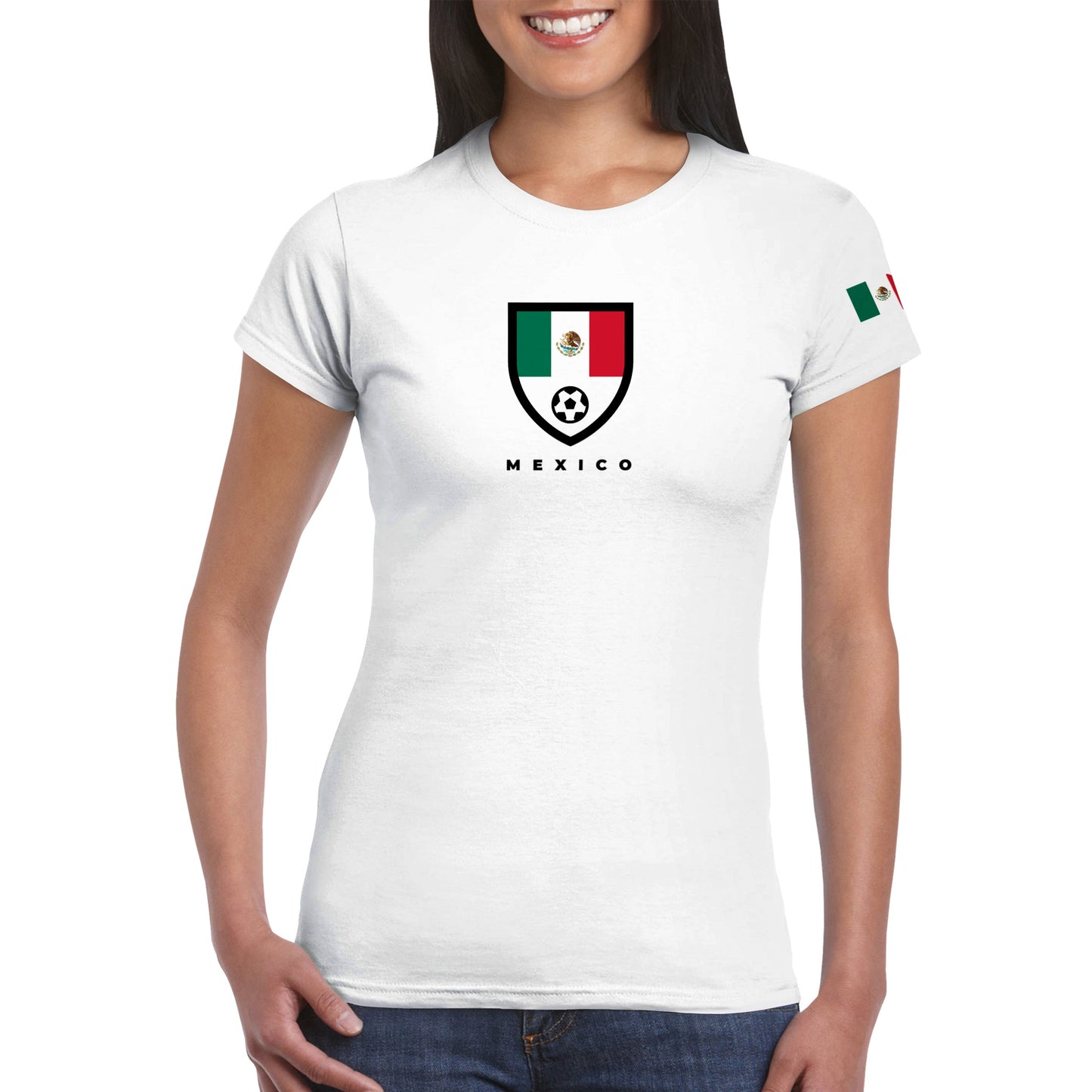 Mexico Classic Womens Crewneck T-shirt