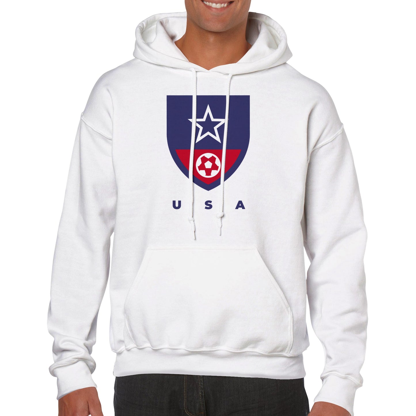 USA Classic Unisex Pullover Hoodie