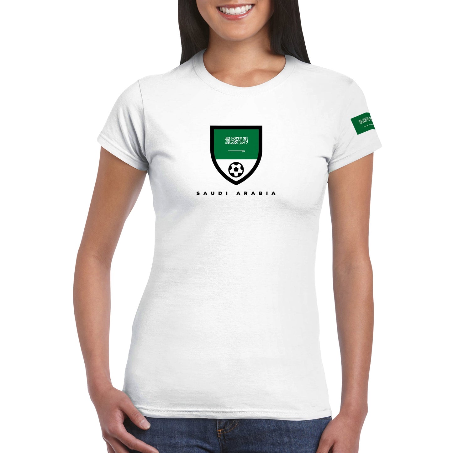 Saudi Arabia Classic Womens Crewneck T-shirt