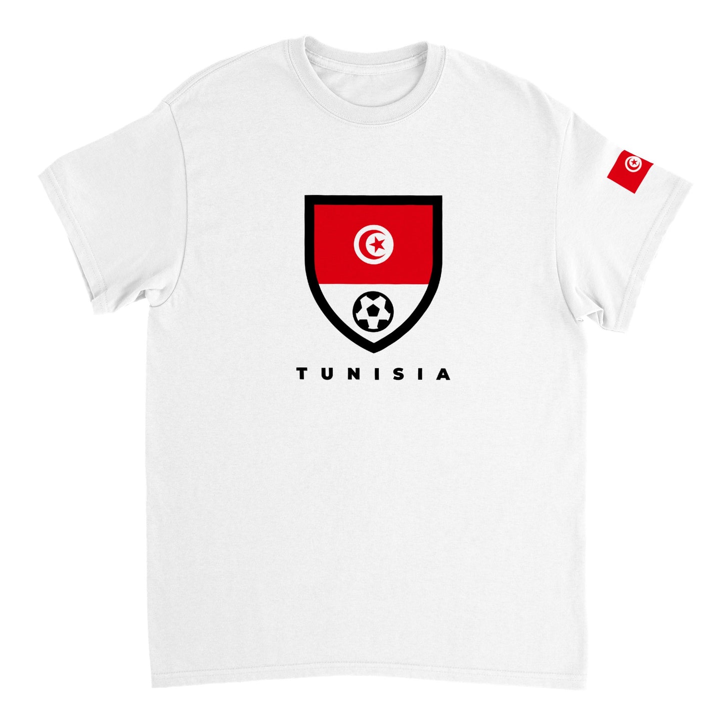 Tunisia Heavyweight Unisex Crewneck T-shirt