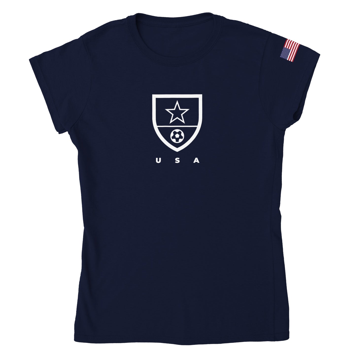 USA Classic Womens Crewneck T-shirt