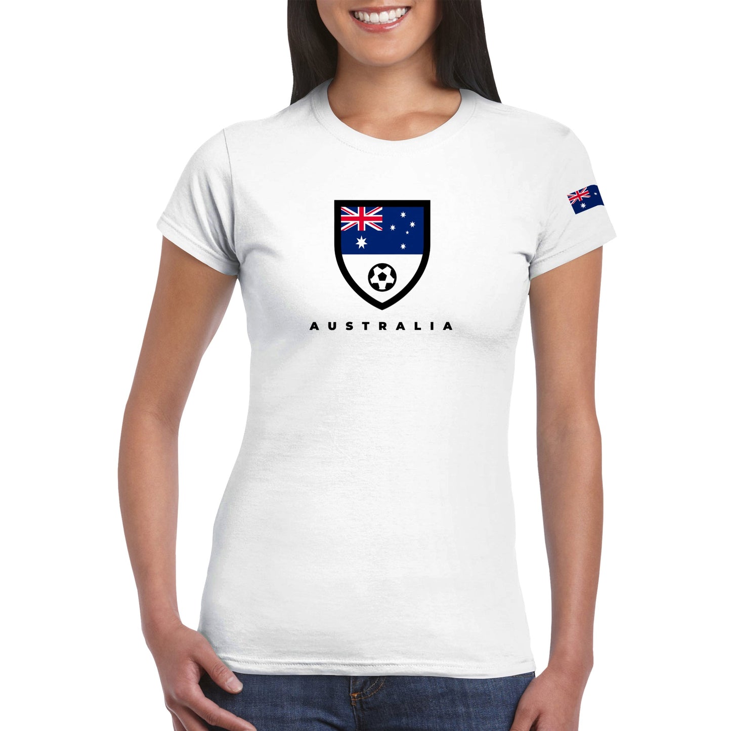 Australia Classic Womens Crewneck T-shirt