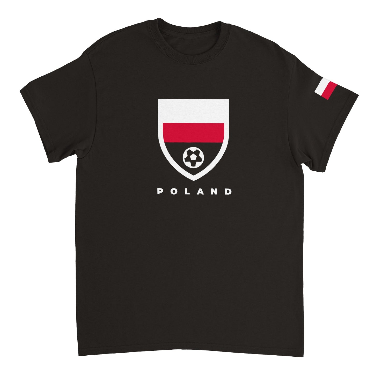 Poland Heavyweight Unisex Crewneck T-shirt