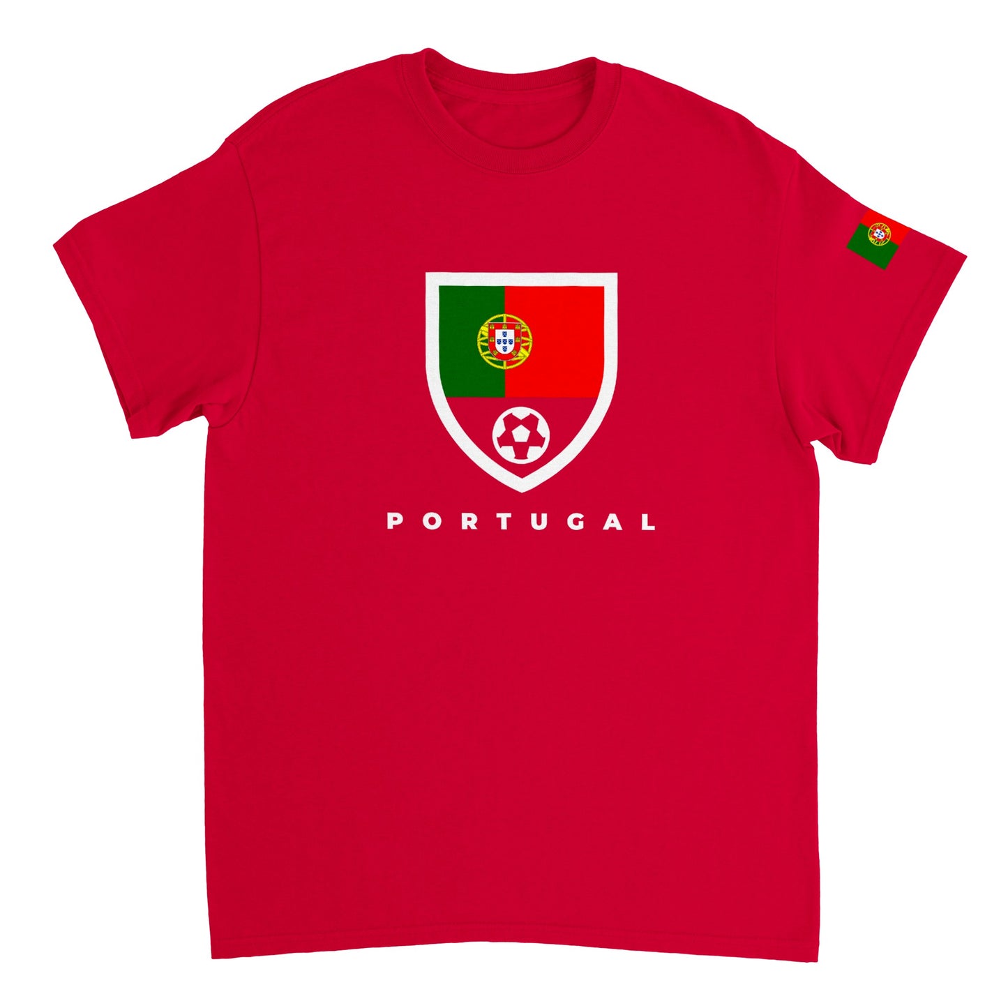 Portugal Heavyweight Unisex Crewneck T-shirt