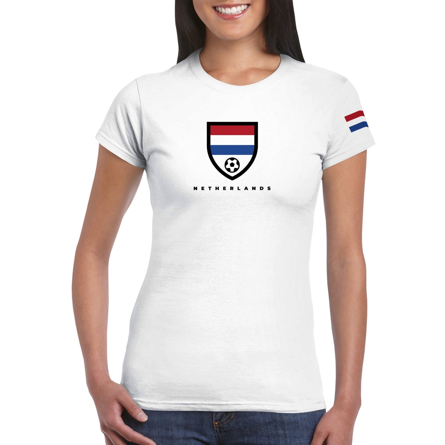 Netherlands Classic Womens Crewneck T-shirt