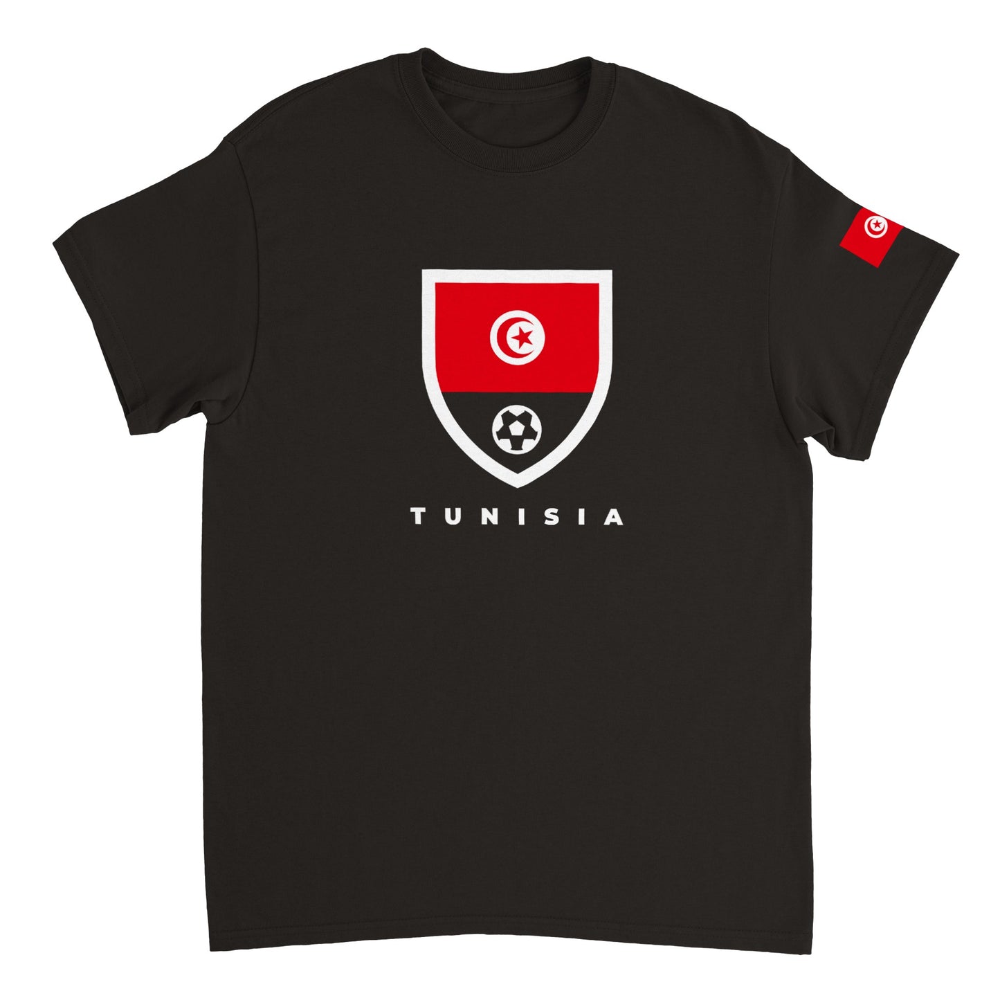 Tunisia Heavyweight Unisex Crewneck T-shirt