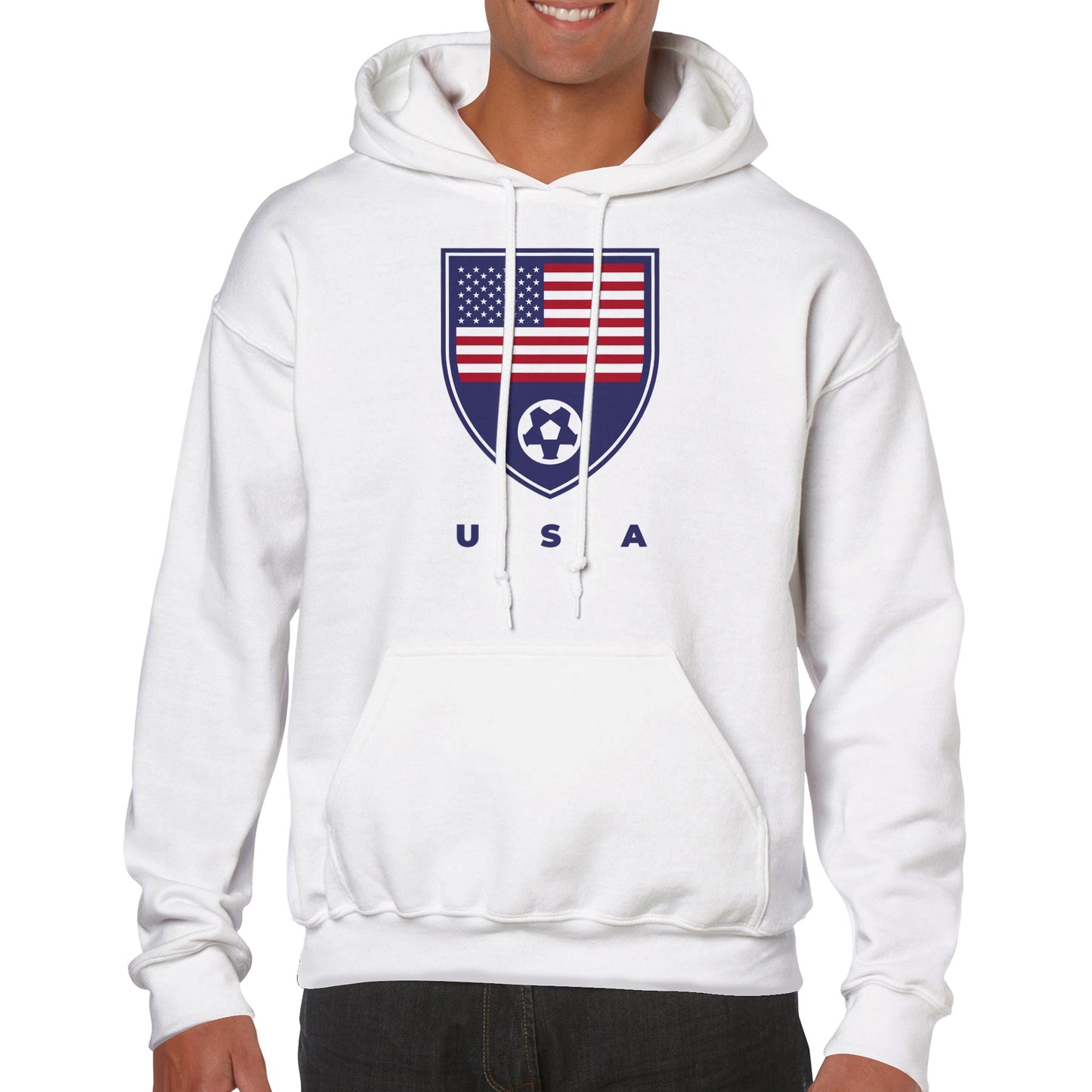 USA Classic Unisex Pullover Hoodie