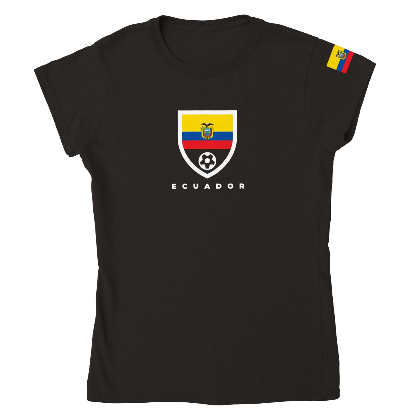 Ecuador Classic Womens Crewneck T-shirt