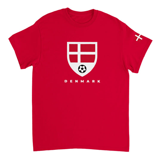 Denmark Heavyweight Unisex Crewneck T-shirt