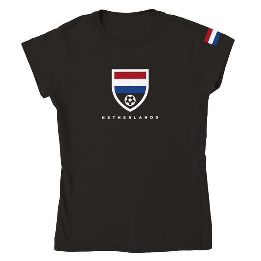 Netherlands Classic Womens Crewneck T-shirt