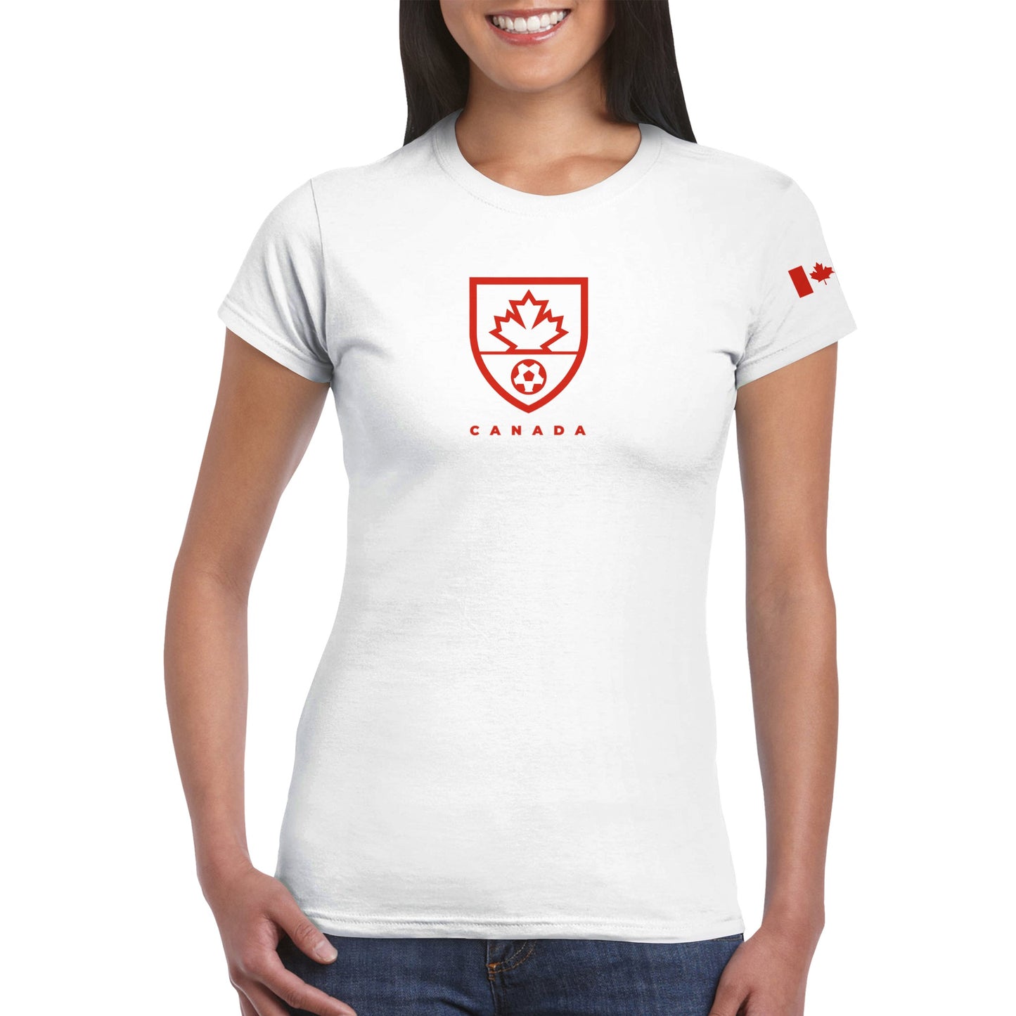 Canada Classic Womens Crewneck T-shirt