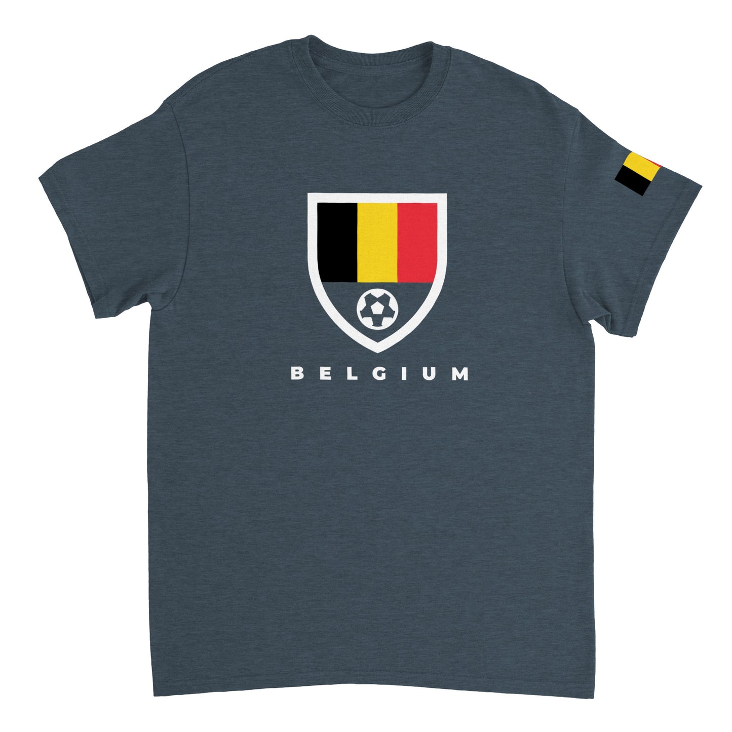 Belgium Heavyweight Unisex Crewneck T-shirt