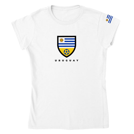 Uruguay Classic Womens Crewneck T-shirt