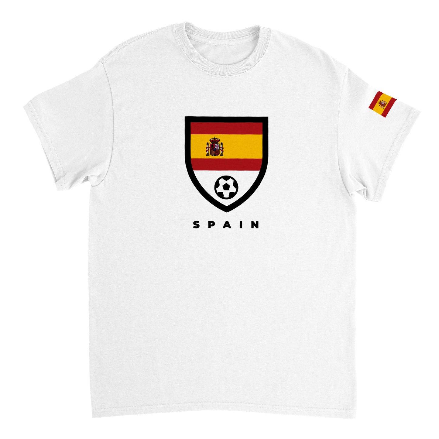 Spain Heavyweight Unisex Crewneck T-shirt