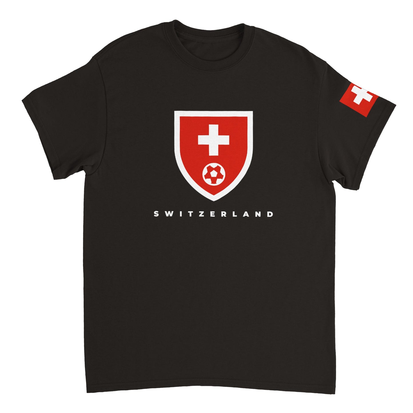 Switzerland Heavyweight Unisex Crewneck T-shirt