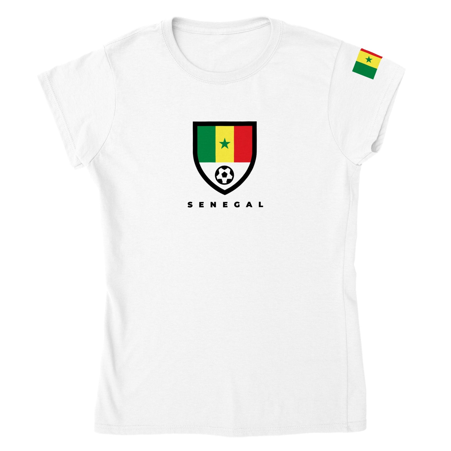 Senegal Classic Womens Crewneck T-shirt