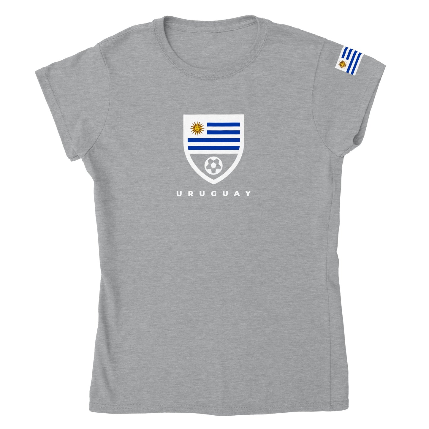 Uruguay Classic Womens Crewneck T-shirt