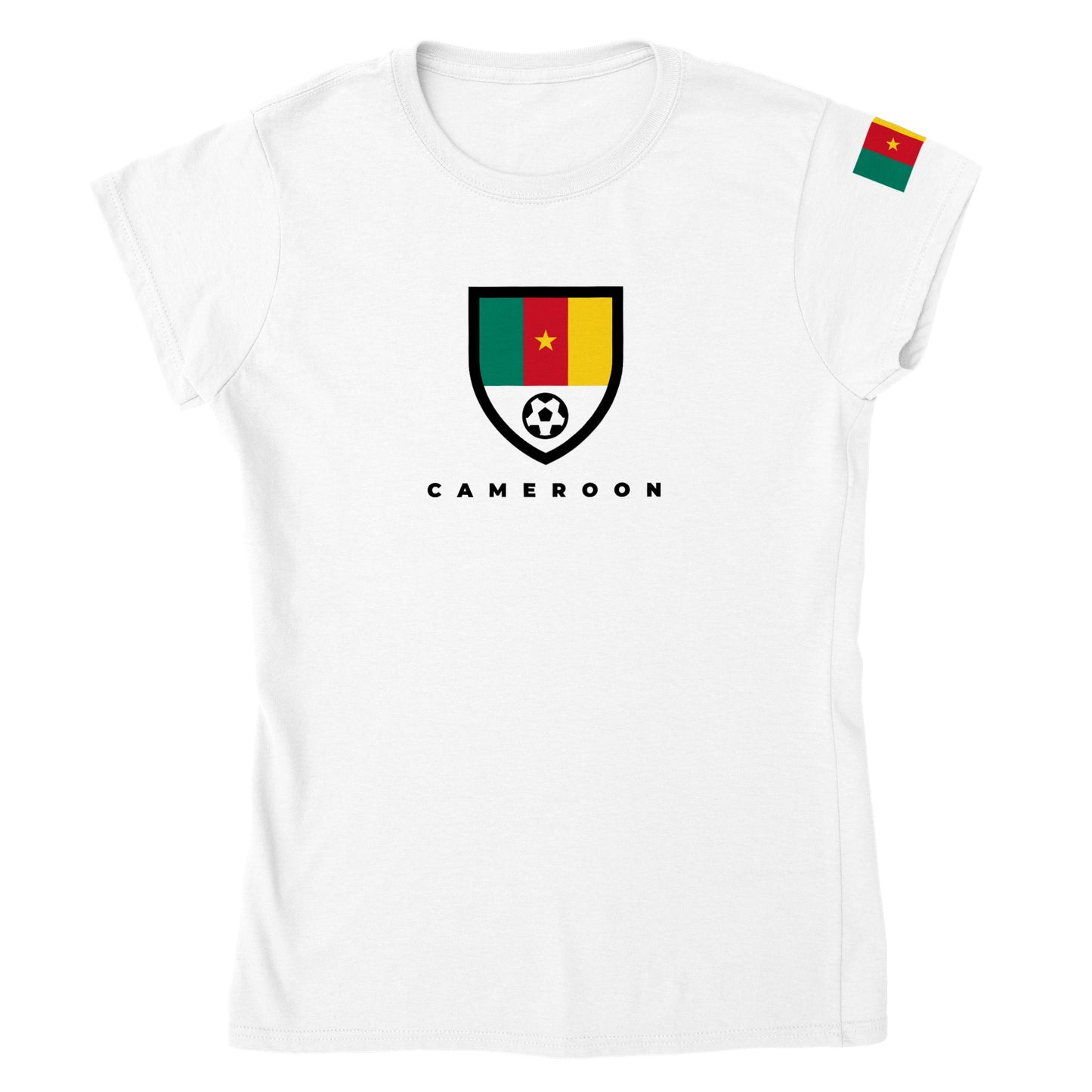 Cameroon Classic Womens Crewneck T-shirt