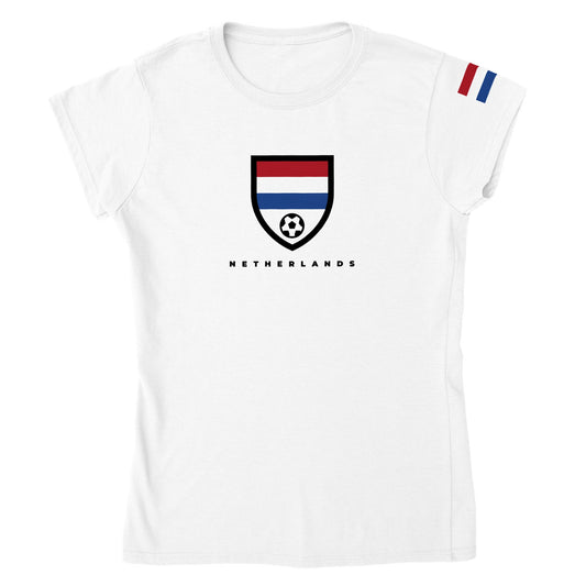 Netherlands Classic Womens Crewneck T-shirt