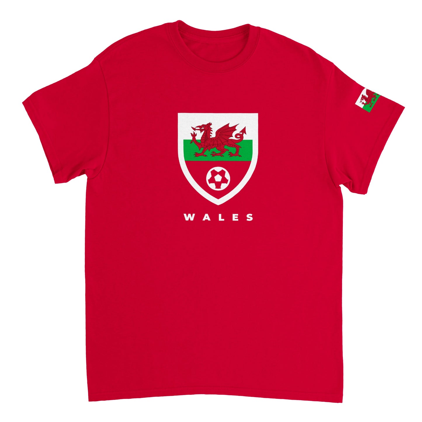 Wales Heavyweight Unisex Crewneck T-shirt