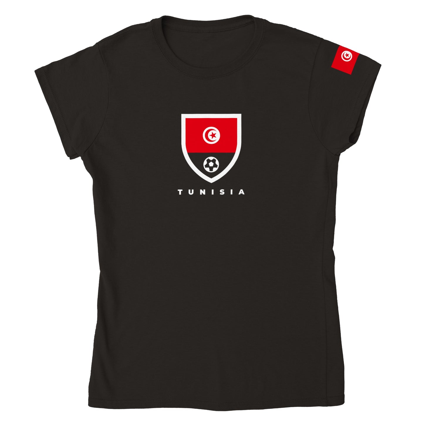 Tunisia Classic Womens Crewneck T-shirt