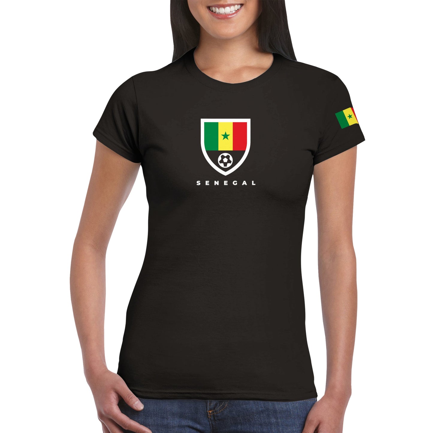 Senegal Classic Womens Crewneck T-shirt