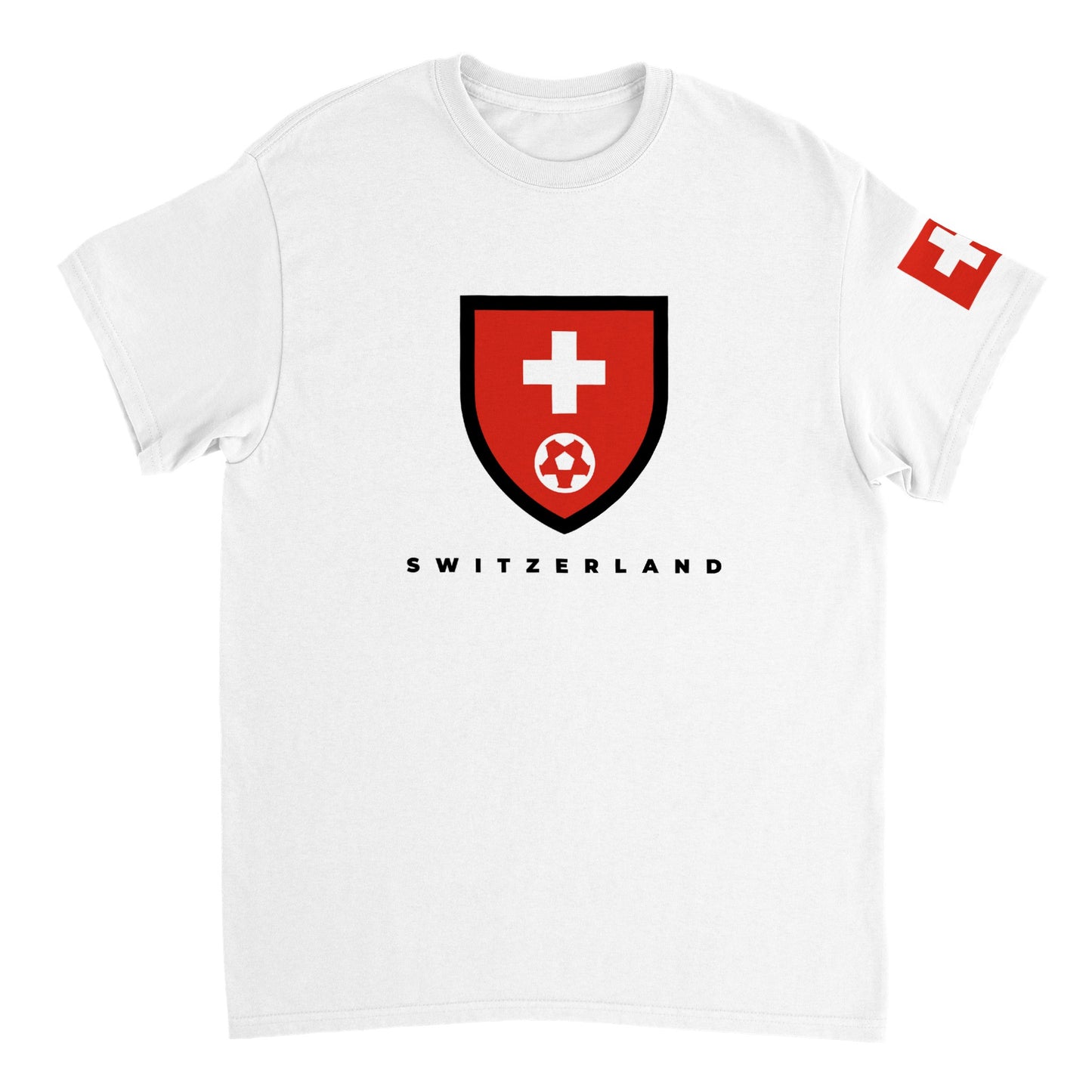 Switzerland Heavyweight Unisex Crewneck T-shirt