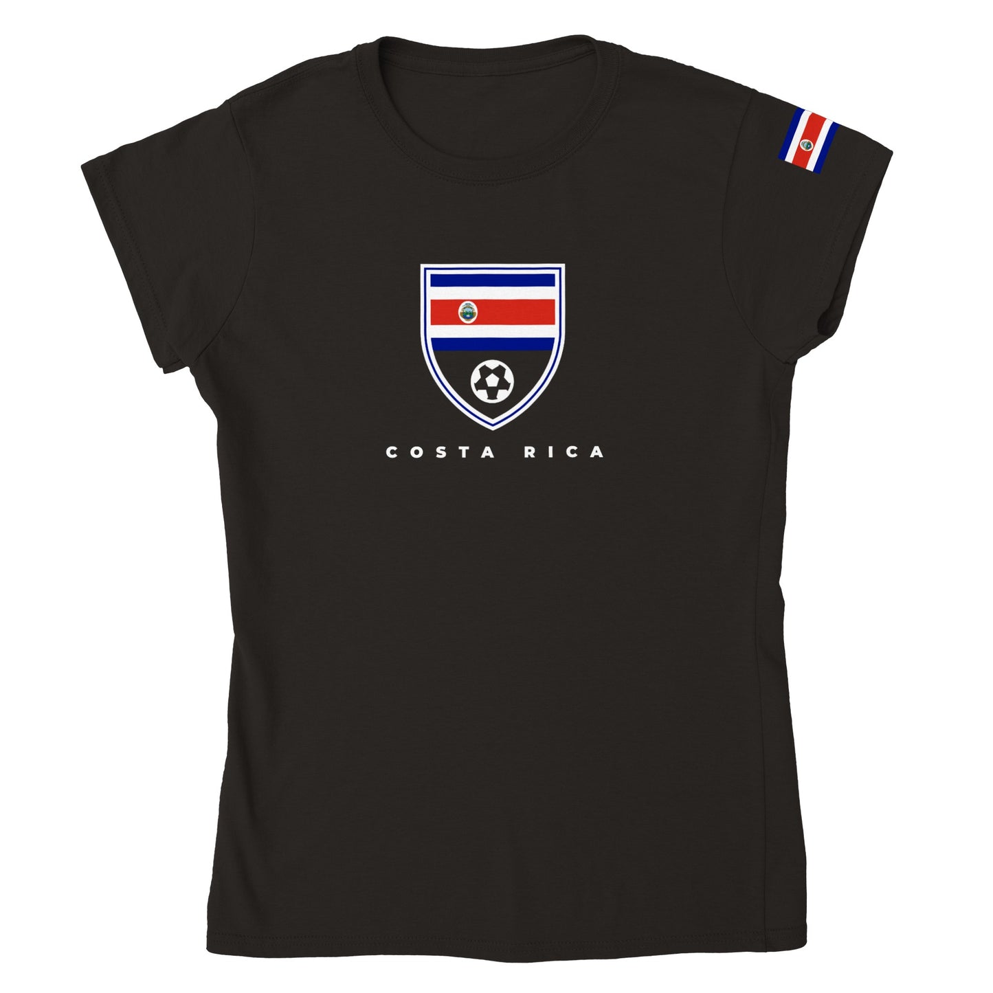 Costa Rica Classic Womens Crewneck T-shirt