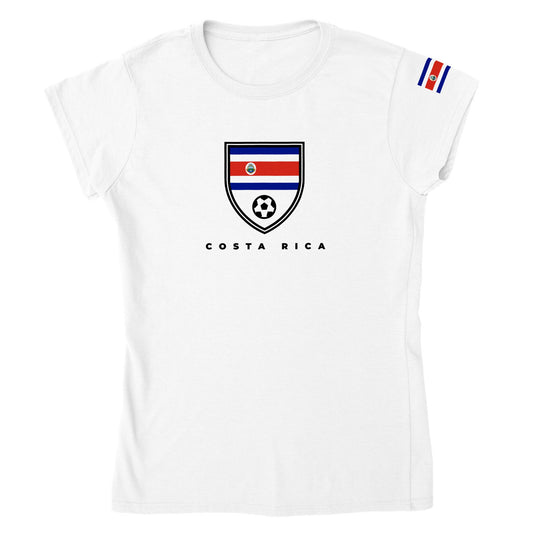 Costa Rica Classic Womens Crewneck T-shirt