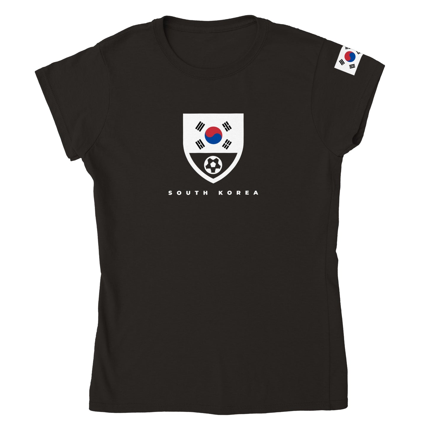 South Korea Classic Womens Crewneck T-shirt