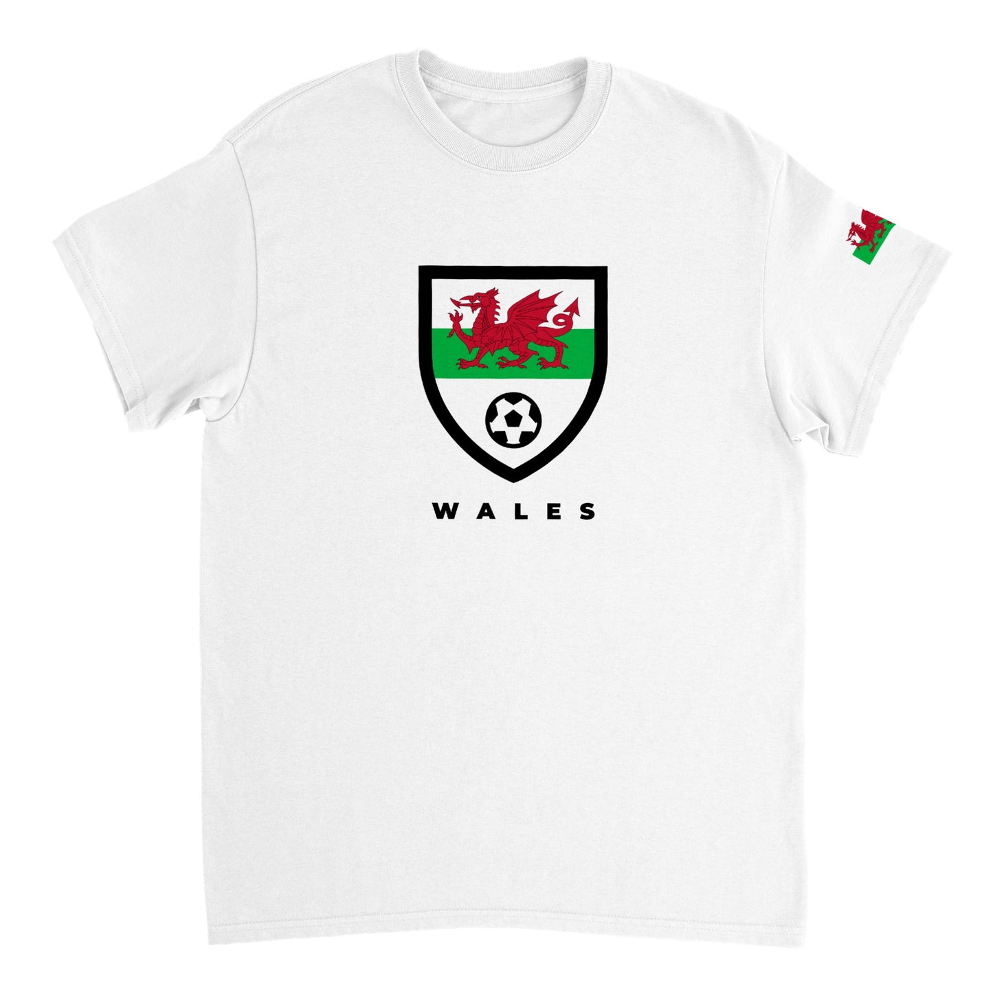 Wales Heavyweight Unisex Crewneck T-shirt