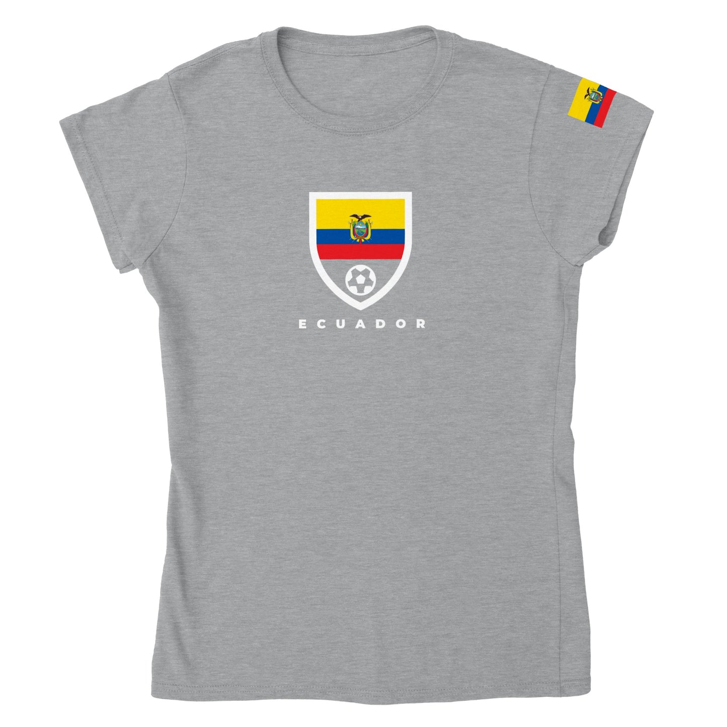 Ecuador Classic Womens Crewneck T-shirt