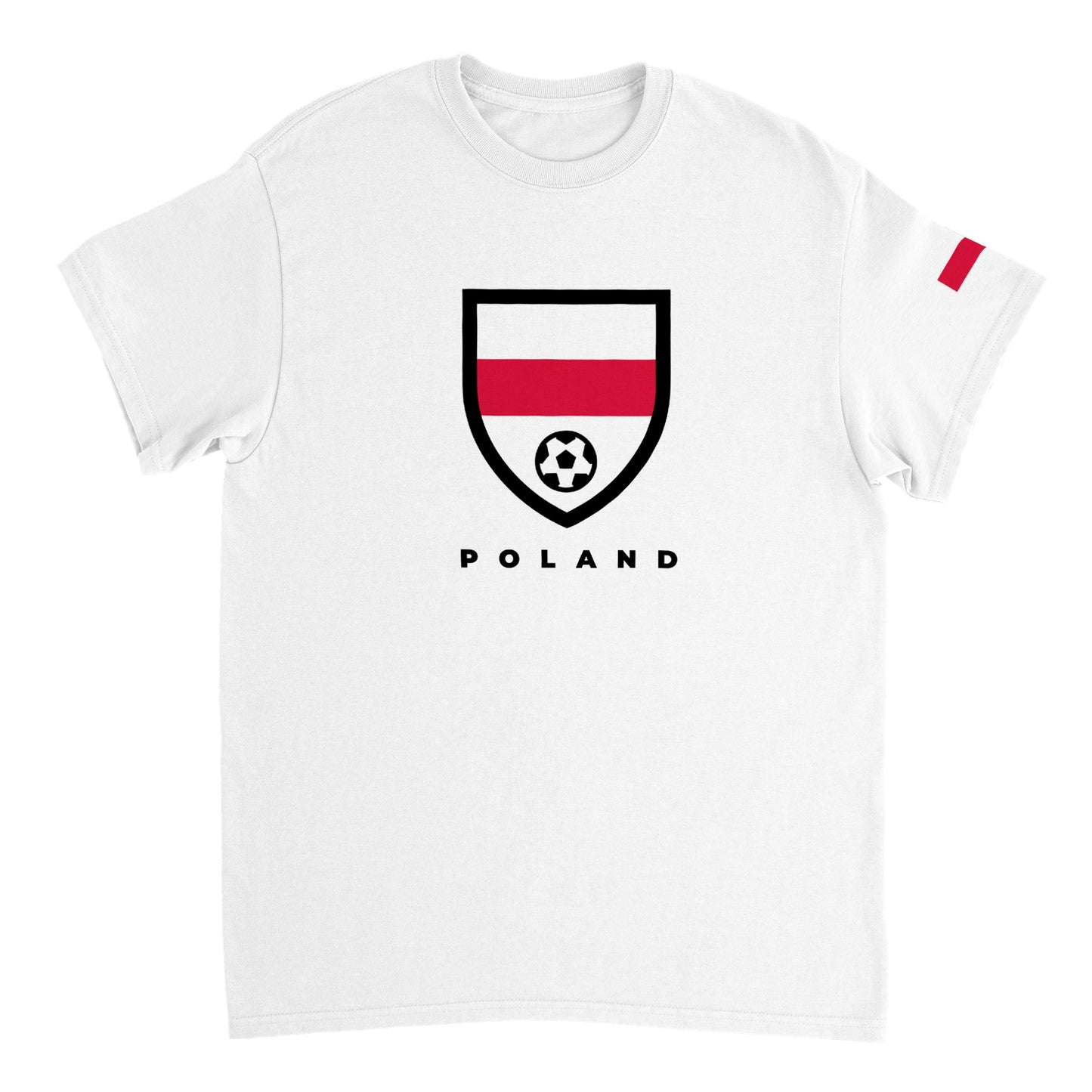 Poland Heavyweight Unisex Crewneck T-shirt