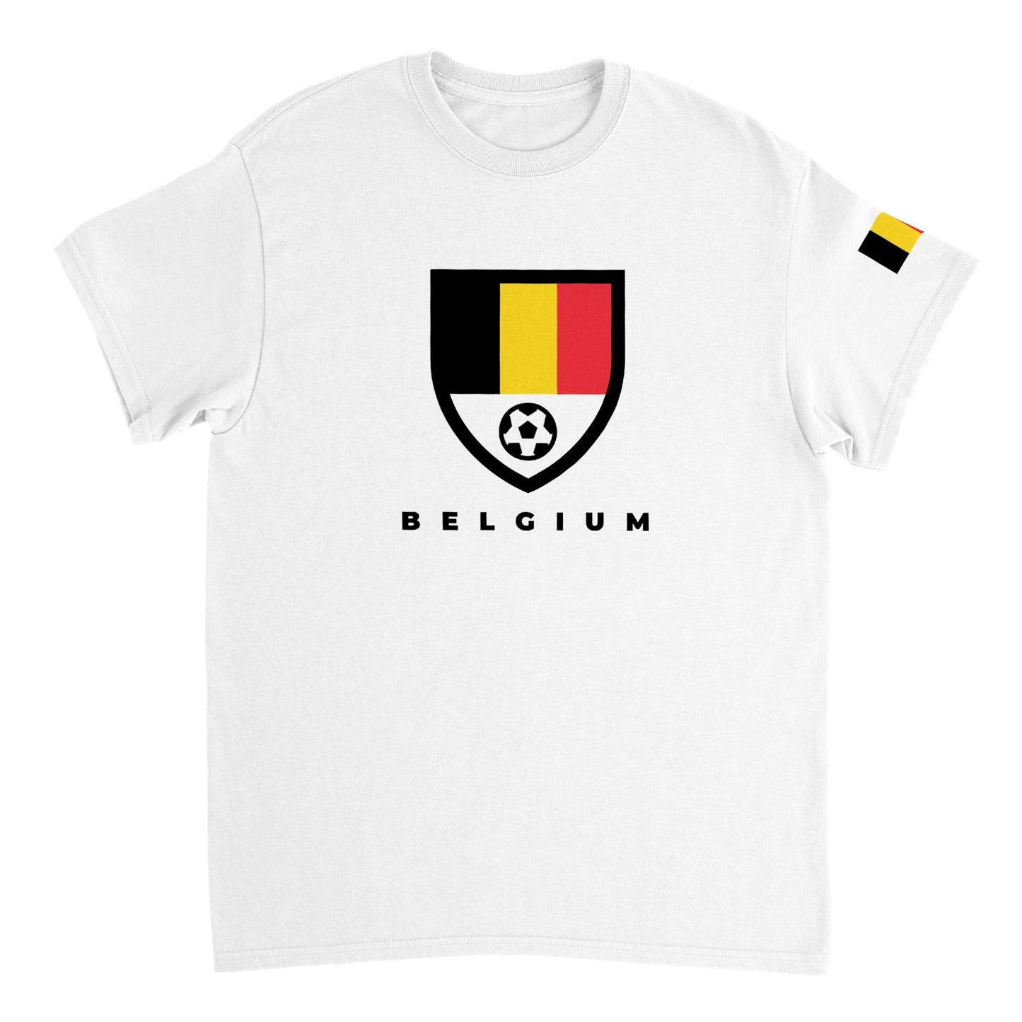 Belgium Heavyweight Unisex Crewneck T-shirt