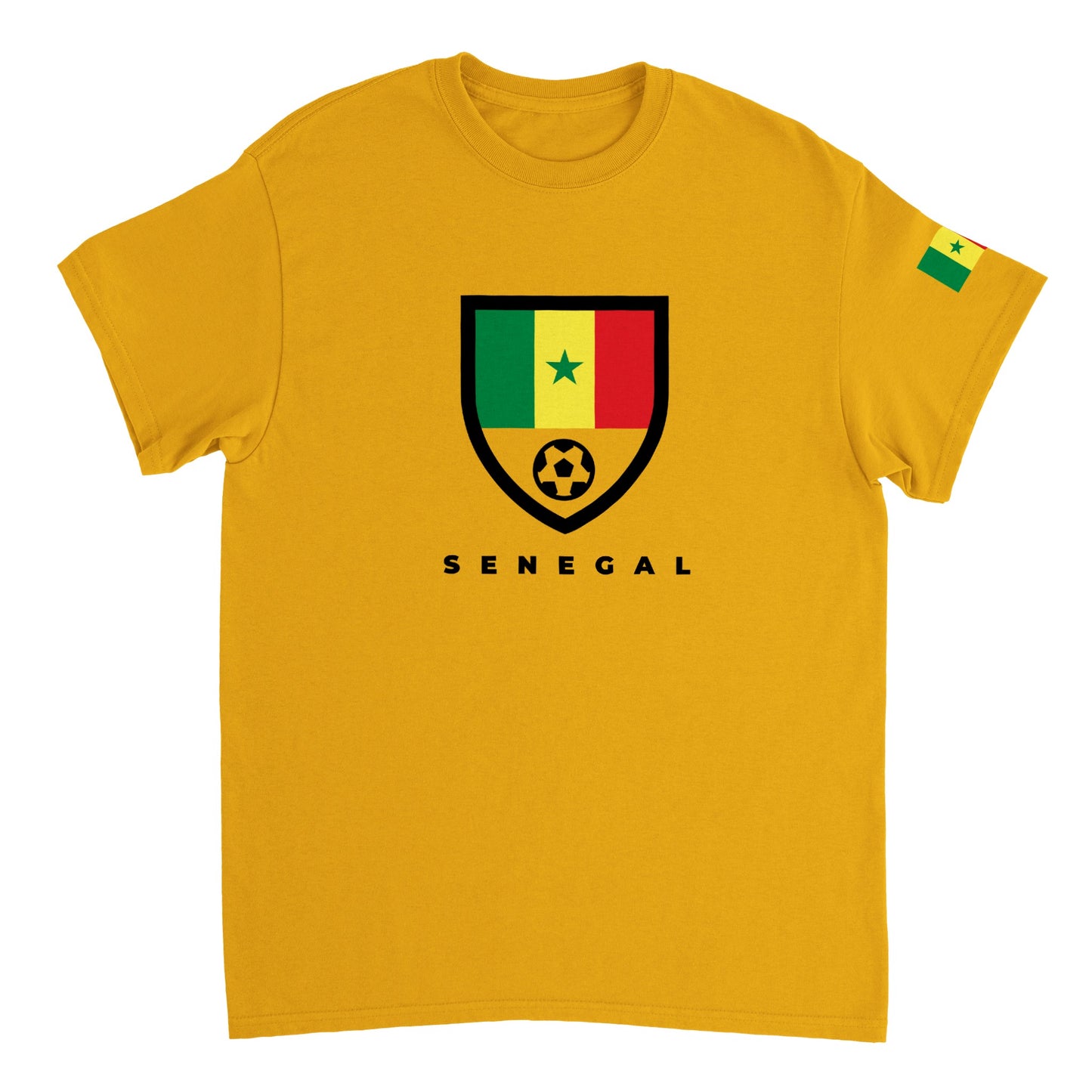 Senegal Heavyweight Unisex Crewneck T-shirt