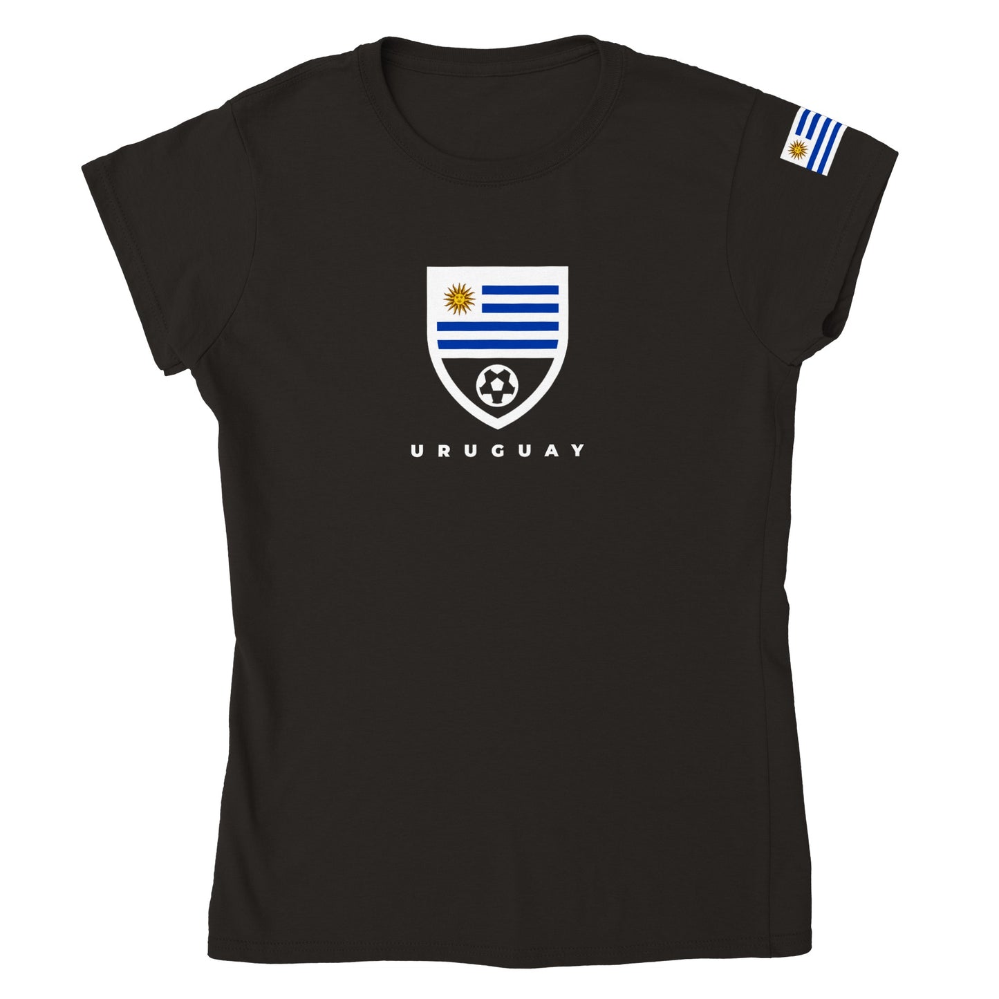 Uruguay Classic Womens Crewneck T-shirt