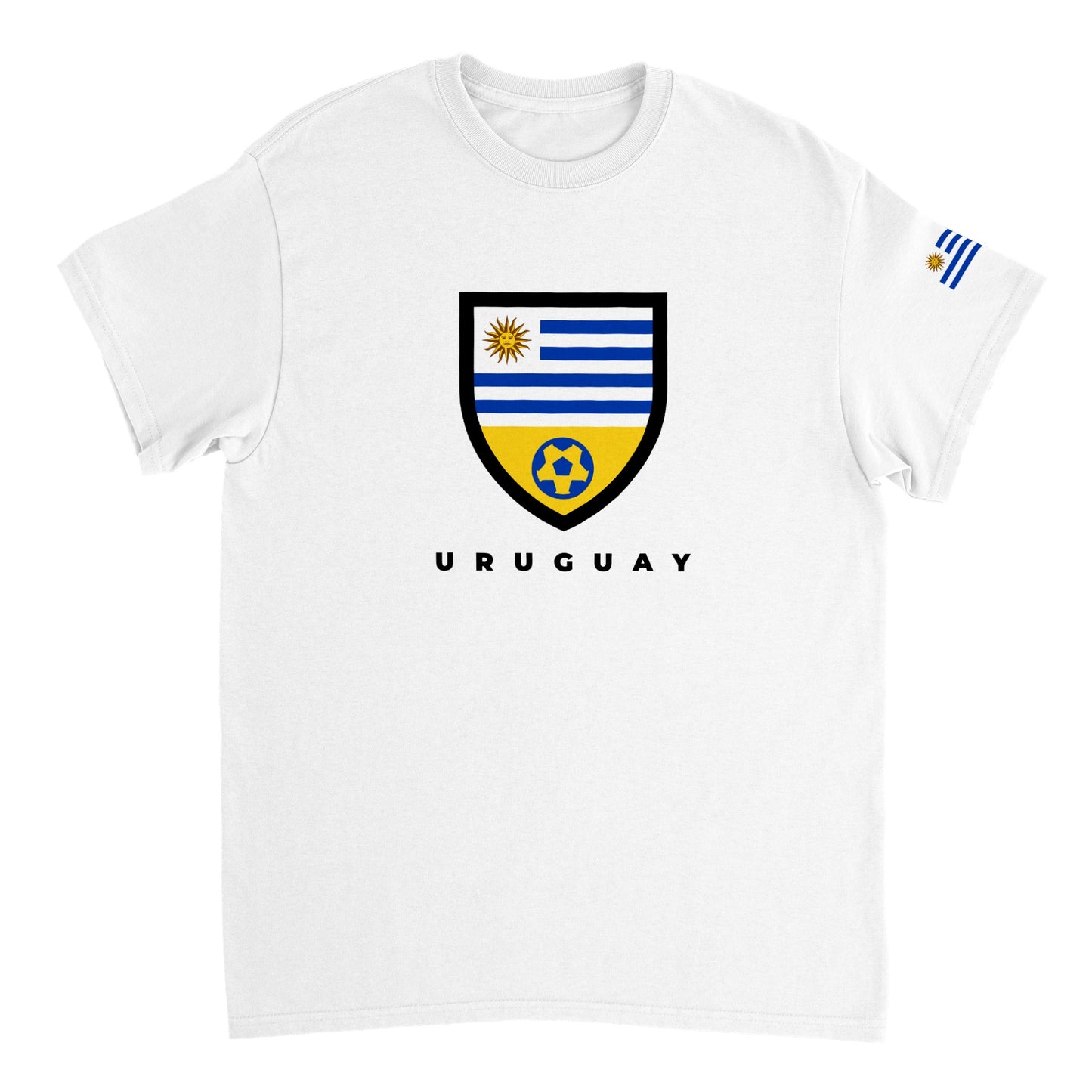 Uruguay Heavyweight Unisex Crewneck T-shirt