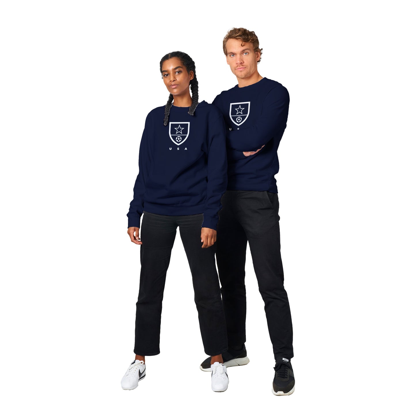 USA Premium Unisex Crewneck Sweatshirt