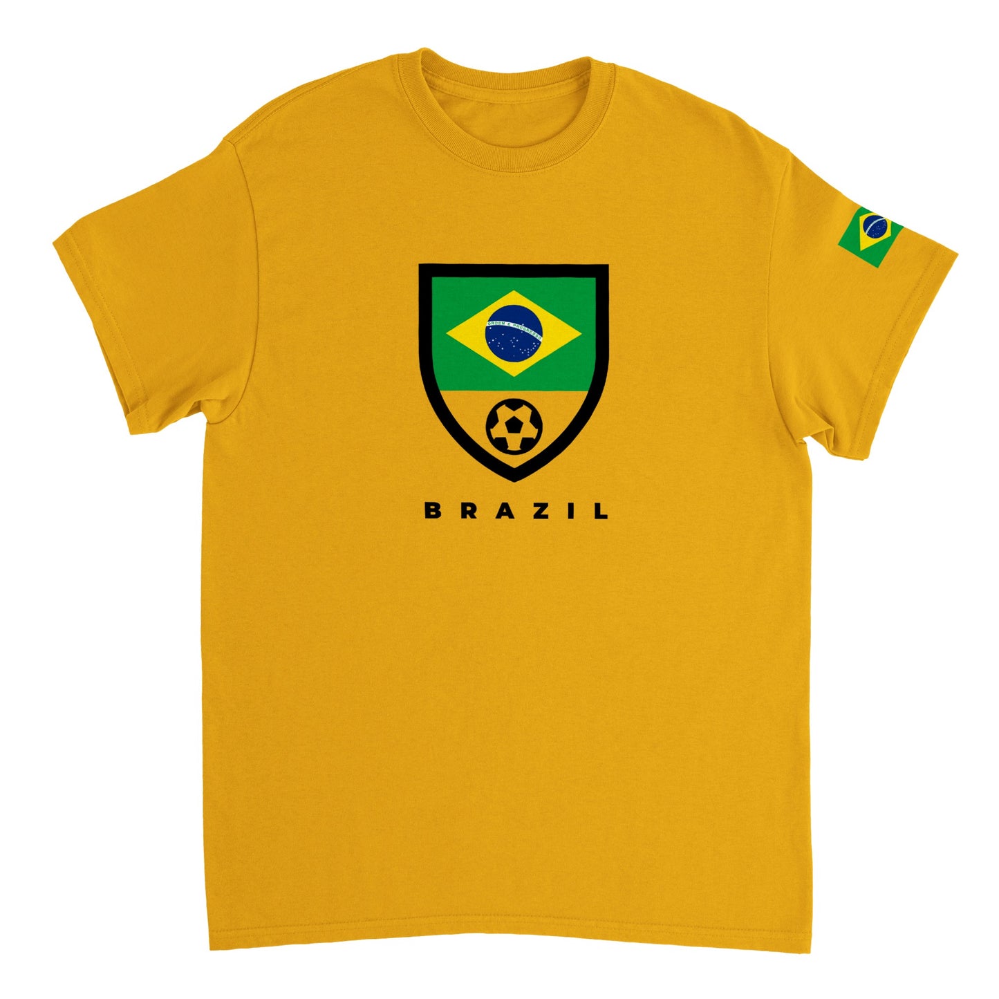 Brazil Heavyweight Unisex Crewneck T-shirt