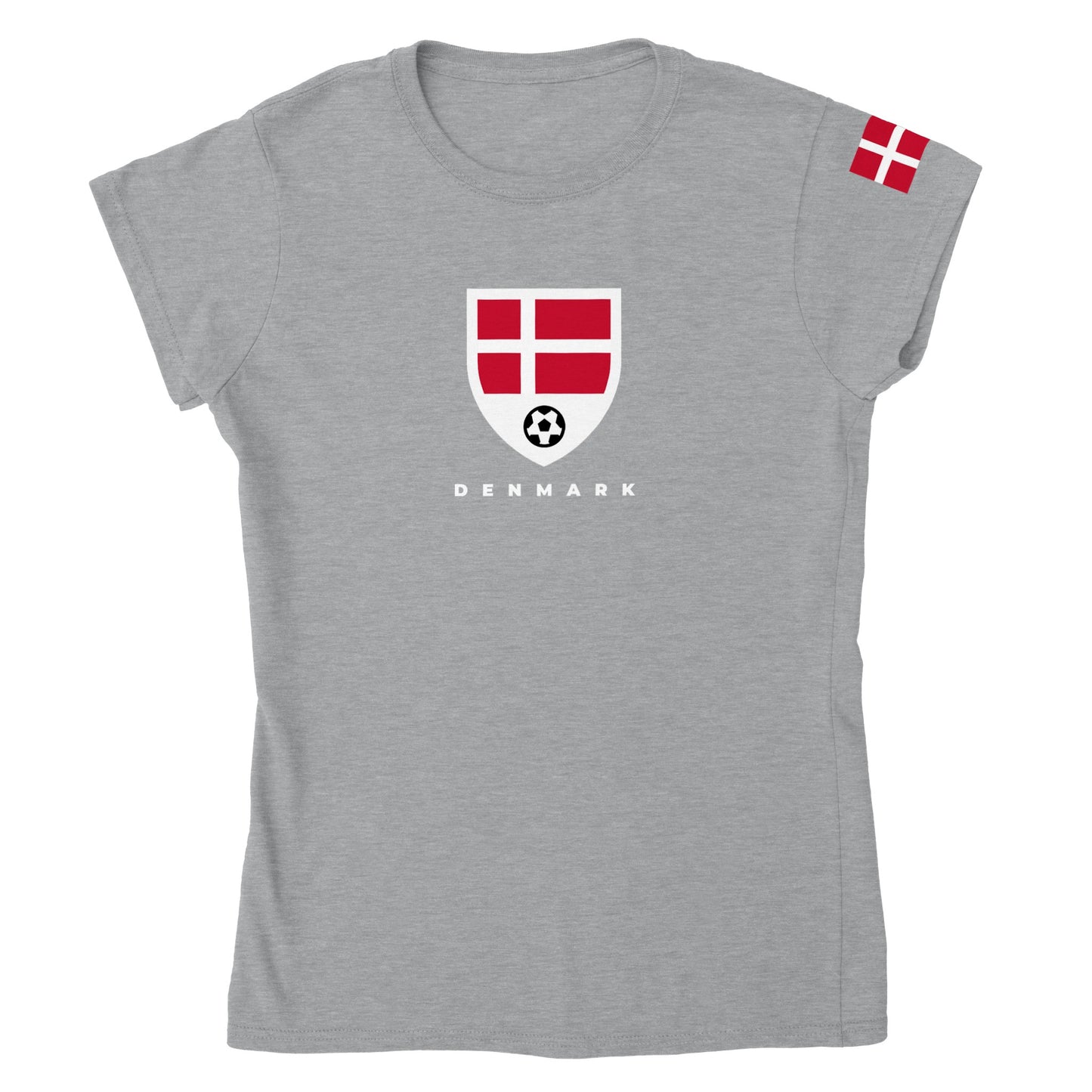 Denmark Classic Womens Crewneck T-shirt