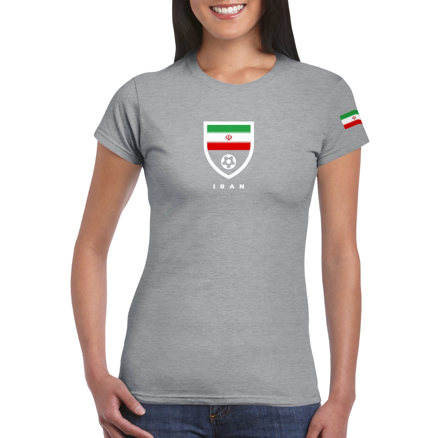 Iran Classic Womens Crewneck T-shirt