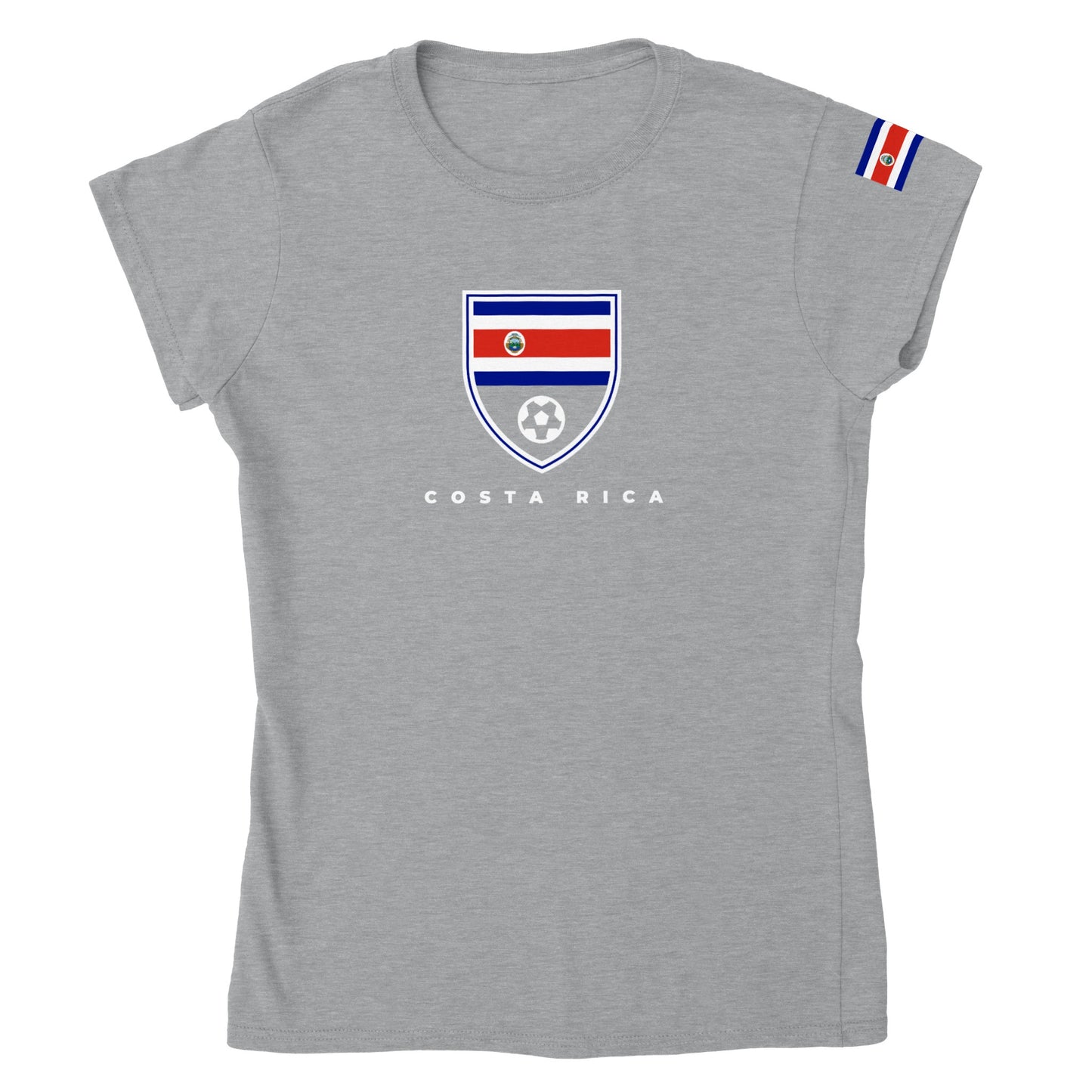 Costa Rica Classic Womens Crewneck T-shirt