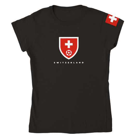 Switzerland Classic Womens Crewneck T-shirt