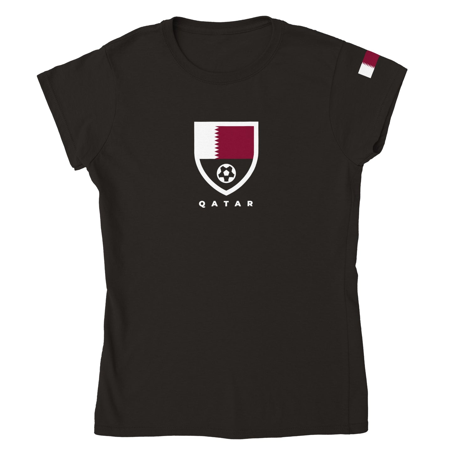 Qatar Classic Womens Crewneck T-shirt