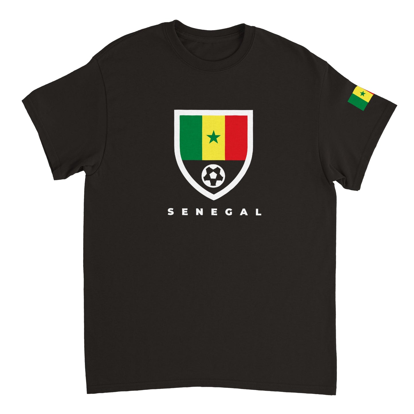 Senegal Heavyweight Unisex Crewneck T-shirt