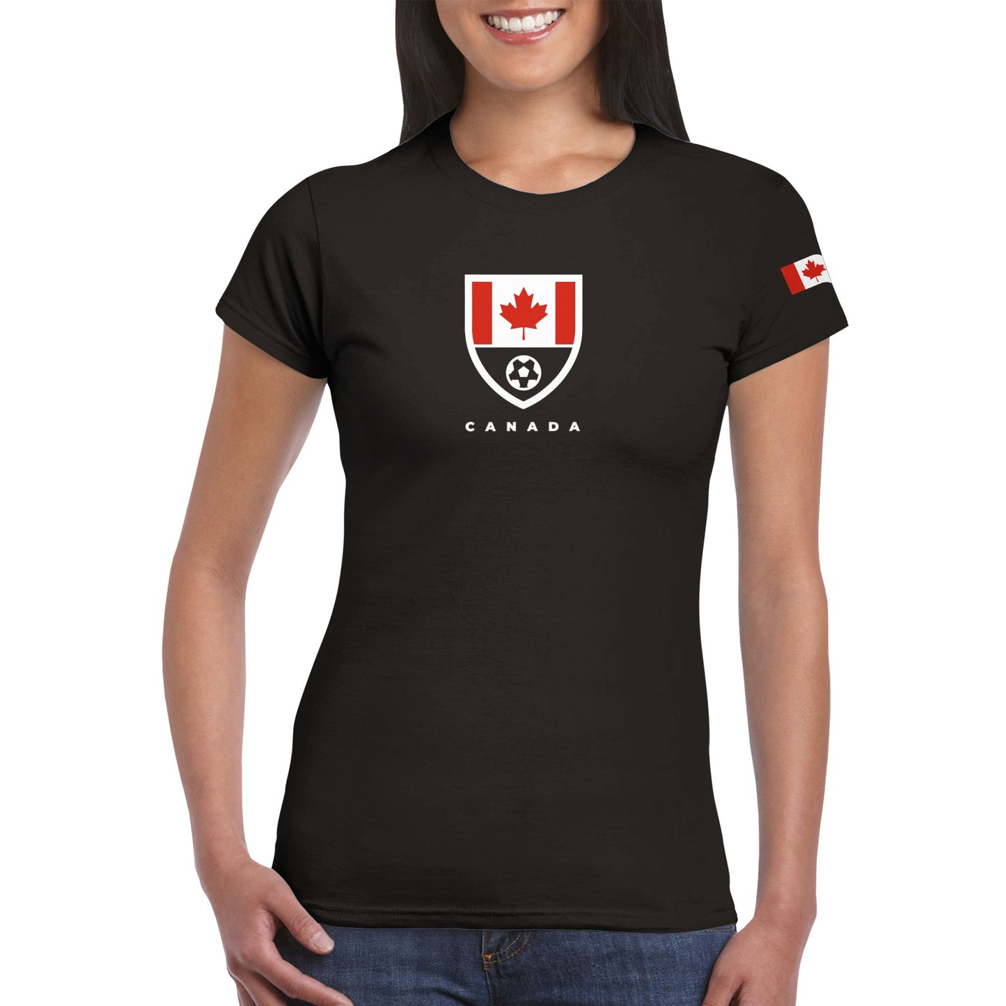 Canada Classic Womens Crewneck T-shirt